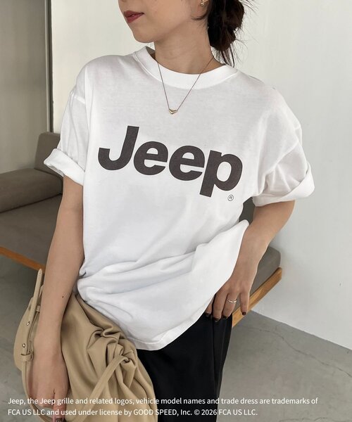 GOOD ROCK SPEED（グッドロックスピード）の「〈GOOD ROCK SPEED〉Jeep Tシャツ（Tシャツ/カットソー・レディース・ホワイト/ブラック・FREE）」の16枚目の写真