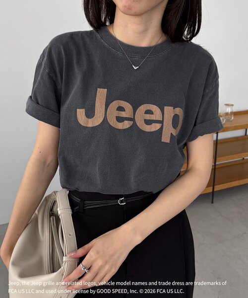 GOOD ROCK SPEED（グッドロックスピード）の「〈GOOD ROCK SPEED〉Jeep Tシャツ（Tシャツ/カットソー・レディース・ホワイト/ブラック・FREE）」の19枚目の写真