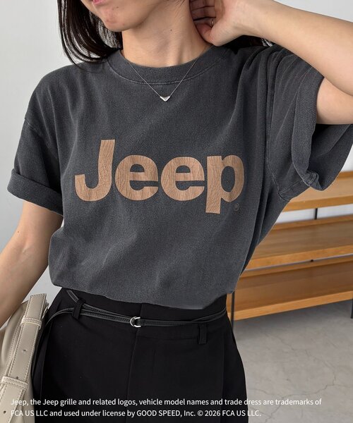 GOOD ROCK SPEED（グッドロックスピード）の「〈GOOD ROCK SPEED〉Jeep Tシャツ（Tシャツ/カットソー・レディース・ホワイト/ブラック・FREE）」の21枚目の写真