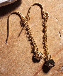 IRIEBEACH（アイリービーチ）の「sunrise chain pierce/【ハワイアンジュエリー】【サージカルステンレス】【金属アレルギー対応】【IRIEBEACH / アイリービーチ】つけっぱなしOK（ピアス（両耳用））」