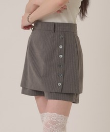 hazyl | button design skort/ボタンデザインスカパン(スカート)