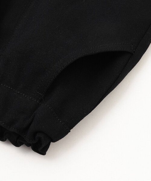 X-girl Stages（エックスガールステージス）の「【人気商品再入荷】【直営店で取り扱い無し】ワッペンつき三分丈折り返しショートパンツ（その他パンツ・キッズ・オレンジ/ブラック・140cm/100cm/130cm/110cm/120cm）」の8枚目の写真