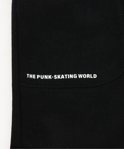 X-girl Stages（エックスガールステージス）の「【人気商品再入荷】【直営店で取り扱い無し】ワッペンつき三分丈折り返しショートパンツ（その他パンツ・キッズ・オレンジ/ブラック・140cm/100cm/130cm/110cm/120cm）」の10枚目の写真