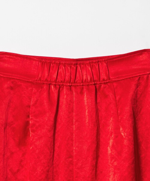 EMMEL REFINES(エメルリファインズ)の「<EMMEL REFINES>EM サテン ナロー スカート(スカート・レディース・ナチュラル/レッド・S/M)」の11枚目の写真