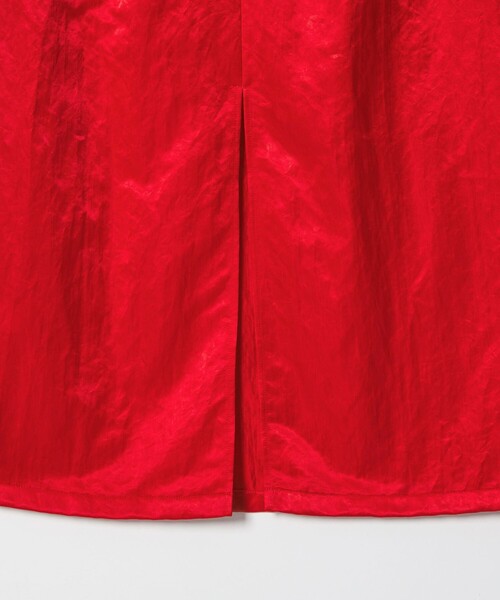 EMMEL REFINES(エメルリファインズ)の「<EMMEL REFINES>EM サテン ナロー スカート(スカート・レディース・ナチュラル/レッド・S/M)」の14枚目の写真