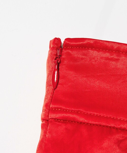 EMMEL REFINES(エメルリファインズ)の「<EMMEL REFINES>EM サテン ナロー スカート(スカート・レディース・ナチュラル/レッド・S/M)」の15枚目の写真