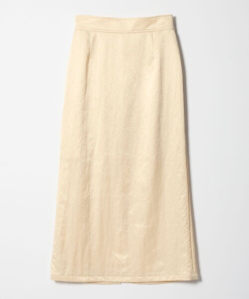 EMMEL REFINES(エメルリファインズ)の「<EMMEL REFINES>EM サテン ナロー スカート(スカート・レディース・ナチュラル/レッド・S/M)」の17枚目の写真