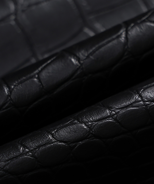 CORNERBLESS(コーナーブレス)の「CROCO FAKE LEATHER JACKET(ライダースジャケット・レディース・その他・LARGE/MEDIUM)」の3枚目の写真