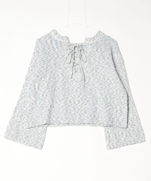 ROXY(ロキシー)の「ロキシー ROXY CHEERFUL(ニット/セーター・レディース・ブルー/オフホワイト/ライラック/イエロー・M/L)」の5枚目の写真