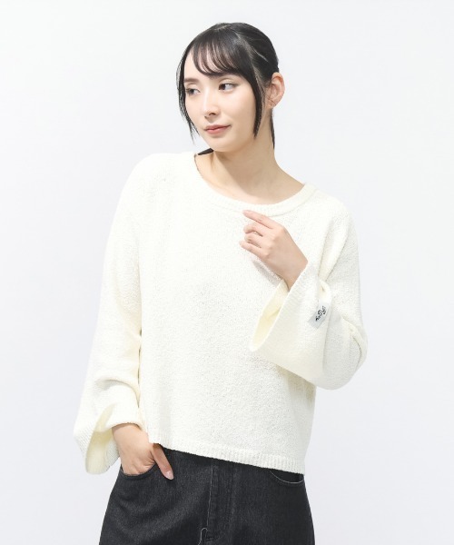 ROXY(ロキシー)の「ロキシー ROXY CHEERFUL(ニット/セーター・レディース・ブルー/オフホワイト/ライラック/イエロー・M/L)」の2枚目の写真