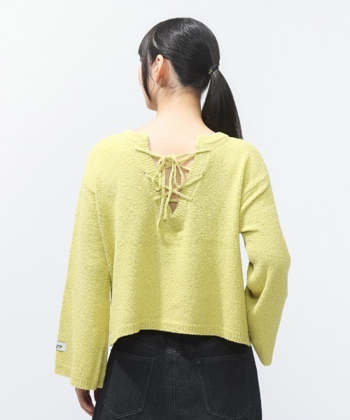 ROXY(ロキシー)の「ロキシー ROXY CHEERFUL(ニット/セーター・レディース・ブルー/オフホワイト/ライラック/イエロー・M/L)」の6枚目の写真