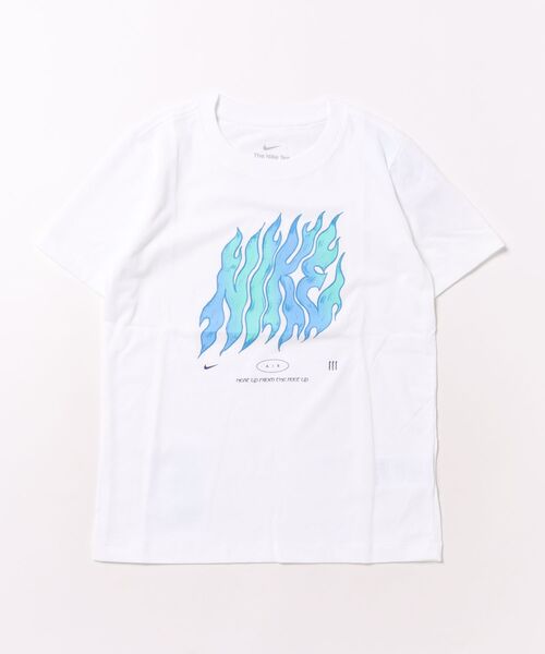NIKE(ナイキ)の「《NIKEアパレル》K NK DF LGD TEE HEAT(Tシャツ/カットソー・キッズ・ホワイト/ブラック・160/150/140/130)」の2枚目の写真