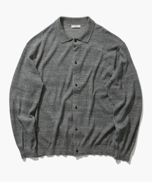 ATON（エイトン）の「ATON (エイトン) COTTON WASHI BOUCLE | POLO CARDIGAN（カーディガン/ボレロ）」