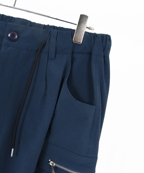 CAMBIO(カンビオ)の「mp14746-ナイロンストレッチZIPカーゴパンツ(HLCM0232)(カーゴパンツ・メンズ・ネイビー/ブラック/カーキ・S/M/L)」の21枚目の写真