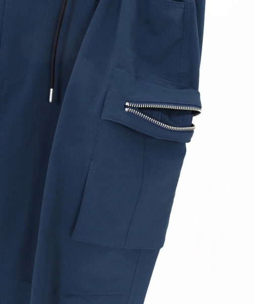 CAMBIO(カンビオ)の「mp14746-ナイロンストレッチZIPカーゴパンツ(HLCM0232)(カーゴパンツ・メンズ・ネイビー/ブラック/カーキ・S/M/L)」の22枚目の写真