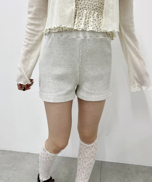 PHILLY(フィリー)の「コンパクトリブショートパンツ(その他パンツ・レディース・オートミール/グレー/ブラック・FREE)」の15枚目の写真