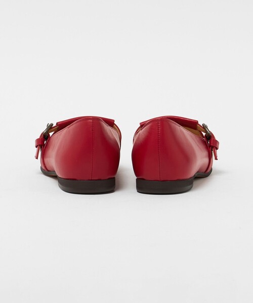 Steven Alan（スティーブンアラン）の「＜Steven Alan＞レザー ベルト フラット シューズ（パンプス・レディース・レッド/ブラック・37/38/36h/37h/36）」の6枚目の写真