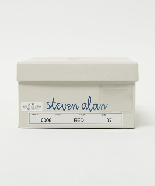 Steven Alan（スティーブンアラン）の「＜Steven Alan＞レザー ベルト フラット シューズ（パンプス・レディース・レッド/ブラック・37/38/36h/37h/36）」の12枚目の写真