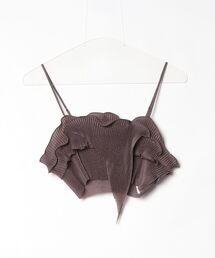 kotohayokozawa（コトハヨコザワ）の「RIPPLE SHEER CAMISOLE（Tシャツ/カットソー）」