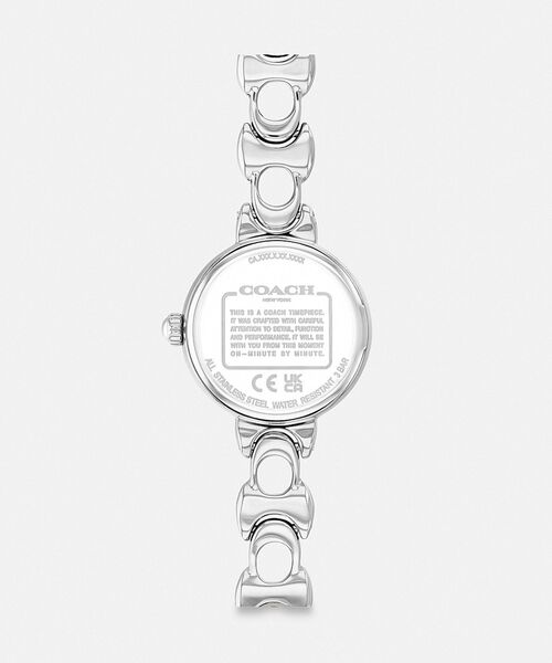 COACH(コーチ)の「アイリス ウォッチ・22MM(アナログ腕時計・レディース・シルバー系その他・ONE)」の4枚目の写真