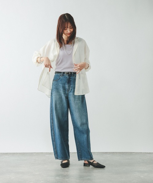 GLOBAL WORK（グローバルワーク）の「Beauteeラメタンク/636759（タンクトップ・レディース・ライトグレー/ブラック/ベージュ/ブラウン・SMALL/XX-LARGE/X-LARGE/LARGE/MEDIUM/X-SMALL）」の9枚目の写真