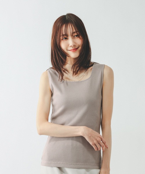 GLOBAL WORK（グローバルワーク）の「Beauteeラメタンク/636759（タンクトップ・レディース・ライトグレー/ブラック/ベージュ/ブラウン・SMALL/XX-LARGE/X-LARGE/LARGE/MEDIUM/X-SMALL）」の21枚目の写真