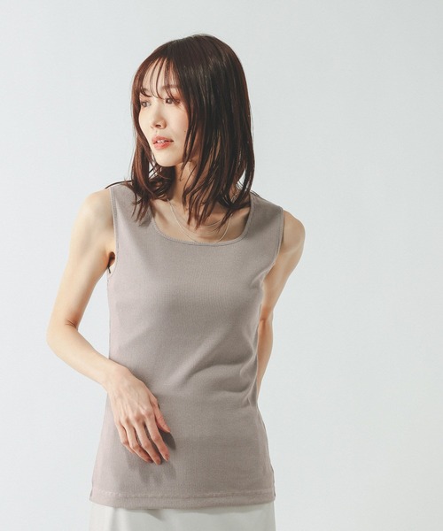 GLOBAL WORK（グローバルワーク）の「Beauteeラメタンク/636759（タンクトップ・レディース・ライトグレー/ブラック/ベージュ/ブラウン・SMALL/XX-LARGE/X-LARGE/LARGE/MEDIUM/X-SMALL）」の22枚目の写真