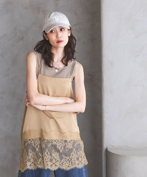 GLOBAL WORK(グローバルワーク)の「Beauteeラメタンク/636759(タンクトップ・レディース・ライトグレー/ブラック/ベージュ/ブラウン・SMALL/XX-LARGE/X-LARGE/LARGE/MEDIUM/X-SMALL)」の14枚目の写真