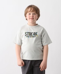 ヘビロッTEEプリント半袖/ 637854