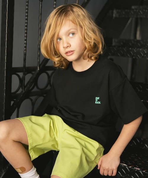 GLOBAL WORK（グローバルワーク）の「ヘビロッTEEプリント半袖/ 637854（Tシャツ/カットソー・キッズ・ブルー系1/グレー系その他5/アッシュグレー/ブルー/グレー系その他6/グレイッシュブルー/オレンジ/ブラック系2/ホワイト系2/ホワイト系1/ブラック系1/グリーン/ライトグレー・160cm/150cm/140cm/130cm）」の14枚目の写真