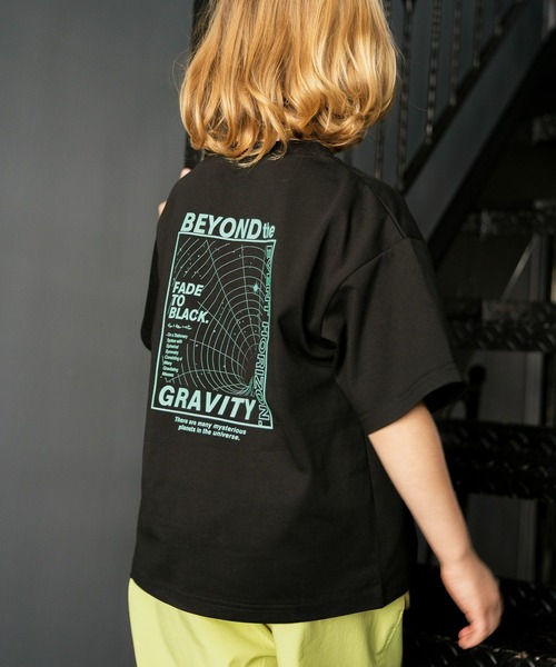 GLOBAL WORK（グローバルワーク）の「ヘビロッTEEプリント半袖/ 637854（Tシャツ/カットソー・キッズ・ブルー系1/グレー系その他5/アッシュグレー/ブルー/グレー系その他6/グレイッシュブルー/オレンジ/ブラック系2/ホワイト系2/ホワイト系1/ブラック系1/グリーン/ライトグレー・160cm/150cm/140cm/130cm）」の15枚目の写真