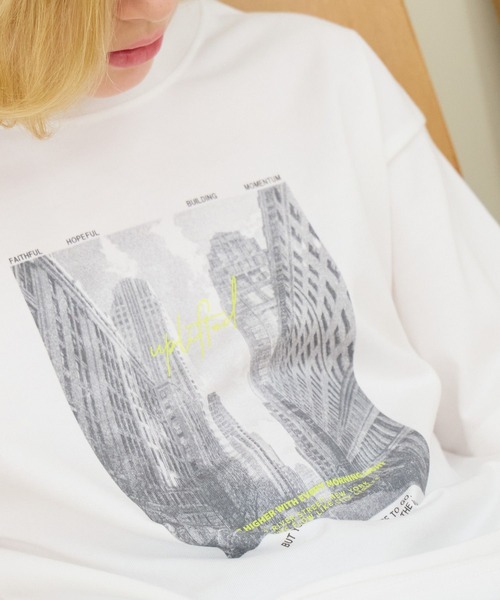 GLOBAL WORK（グローバルワーク）の「ヘビロッTEEプリント半袖/ 637854（Tシャツ/カットソー・キッズ・ブルー系1/グレー系その他5/アッシュグレー/ブルー/グレー系その他6/グレイッシュブルー/オレンジ/ブラック系2/ホワイト系2/ホワイト系1/ブラック系1/グリーン/ライトグレー・160cm/150cm/140cm/130cm）」の17枚目の写真