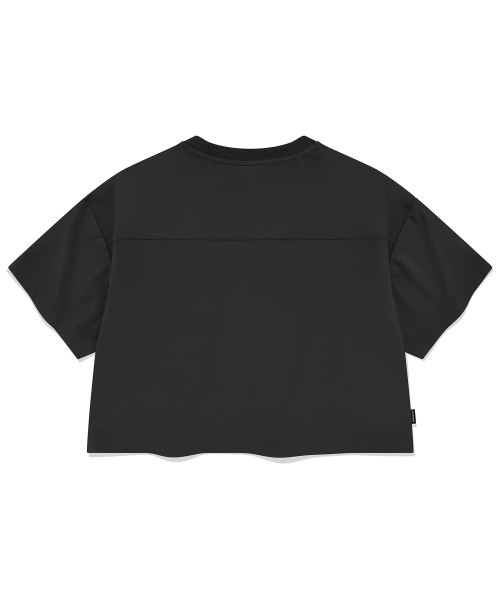 COVERNAT WOMAN（カバーナットウーマン）の「ウィメンズコンフォートストリングクロップTシャツチャコール（Tシャツ/カットソー・レディース・その他・WS/WM）」の2枚目の写真