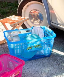 niko and...（ニコアンド）の「[幅49.5cm]ネオンレジカゴ（収納グッズ）」