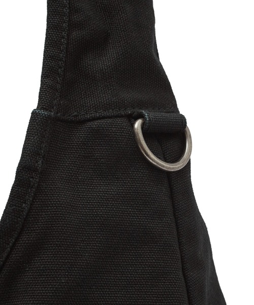 X-girl（エックスガール）の「SIDE POCKET HOBO BAG（ショルダーバッグ・レディース・ブラック/カモフラージュ/ネイビー・ONE SIZE）」の6枚目の写真