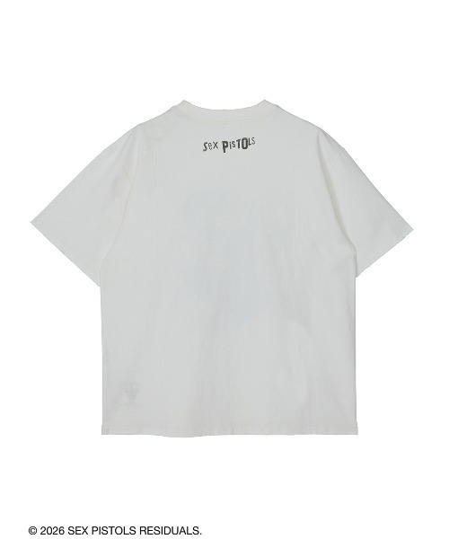 Ameri(アメリ)の「Sex Pistols DAMAGE TEE(Tシャツ/カットソー・レディース・ホワイト/ブラック・FREE)」の13枚目の写真