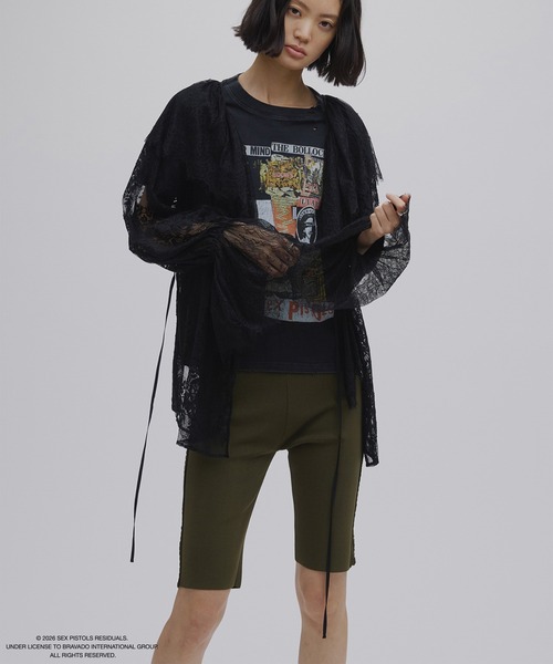 Ameri(アメリ)の「Sex Pistols DAMAGE TEE(Tシャツ/カットソー・レディース・ホワイト/ブラック・FREE)」の8枚目の写真