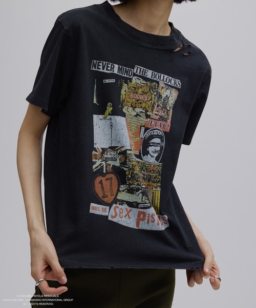 ameri photoTシャツ Sex Pistols DAMAGE TEE（Tシャツ/カットソー）｜Ameri（アメリ）の