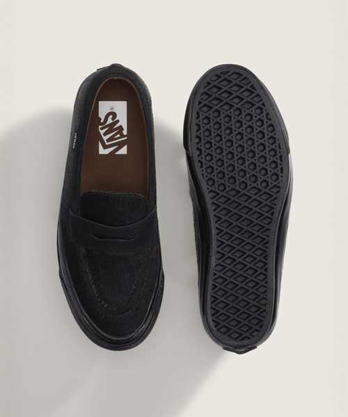 VANS（バンズ）の「VANS PREMIUM ローファー 53 ポニーヘアー / LX Loafer 53 PONY HAIR BLACK VN000VASBLA1（ローファー・メンズ・ブラック・10/7.5/7/6.5/6/5.5/13/12/11/10.5/9.5/9/8.5/8）」の3枚目の写真
