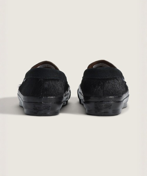 VANS（バンズ）の「VANS PREMIUM ローファー 53 ポニーヘアー / LX Loafer 53 PONY HAIR BLACK VN000VASBLA1（ローファー・メンズ・ブラック・10/7.5/7/6.5/6/5.5/13/12/11/10.5/9.5/9/8.5/8）」の4枚目の写真