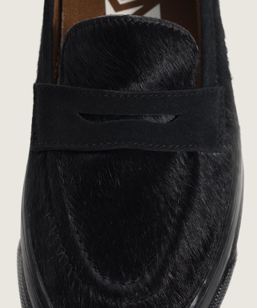 VANS（バンズ）の「VANS PREMIUM ローファー 53 ポニーヘアー / LX Loafer 53 PONY HAIR BLACK VN000VASBLA1（ローファー・メンズ・ブラック・10/7.5/7/6.5/6/5.5/13/12/11/10.5/9.5/9/8.5/8）」の5枚目の写真