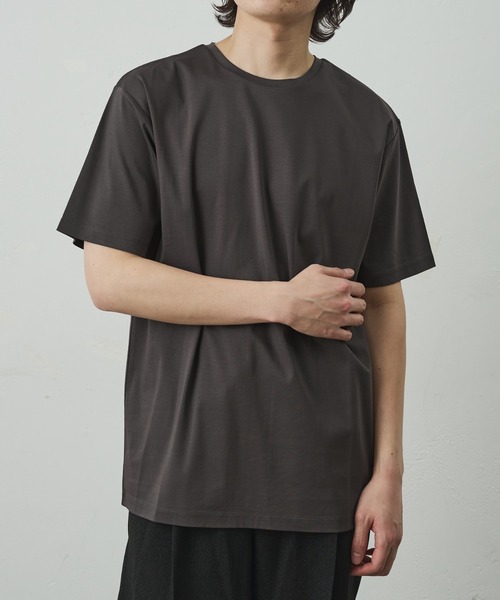 COLONY 2139(コロニートゥーワンスリーナイン)の「スマートクルーネック半袖Tシャツ(Tシャツ/カットソー・メンズ・ホワイト/ブラック/チャコールグレー・LARGE/MEDIUM/SMALL)」の1枚目の写真