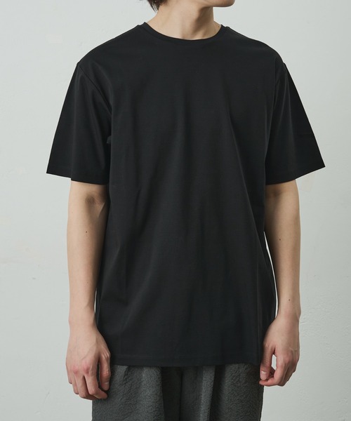 COLONY 2139(コロニートゥーワンスリーナイン)の「スマートクルーネック半袖Tシャツ(Tシャツ/カットソー・メンズ・ホワイト/ブラック/チャコールグレー・LARGE/MEDIUM/SMALL)」の3枚目の写真