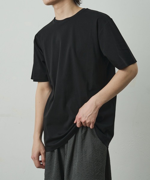 COLONY 2139(コロニートゥーワンスリーナイン)の「スマートクルーネック半袖Tシャツ(Tシャツ/カットソー・メンズ・ホワイト/ブラック/チャコールグレー・LARGE/MEDIUM/SMALL)」の11枚目の写真