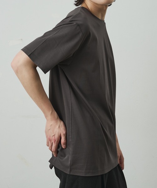 COLONY 2139(コロニートゥーワンスリーナイン)の「スマートクルーネック半袖Tシャツ(Tシャツ/カットソー・メンズ・ホワイト/ブラック/チャコールグレー・LARGE/MEDIUM/SMALL)」の21枚目の写真