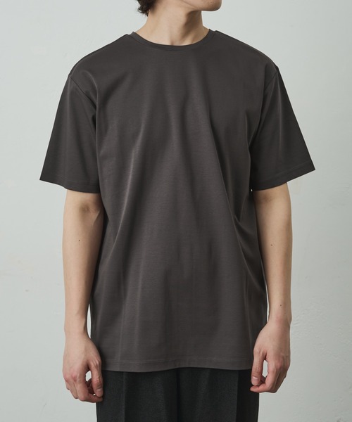 COLONY 2139(コロニートゥーワンスリーナイン)の「スマートクルーネック半袖Tシャツ(Tシャツ/カットソー・メンズ・ホワイト/ブラック/チャコールグレー・LARGE/MEDIUM/SMALL)」の18枚目の写真