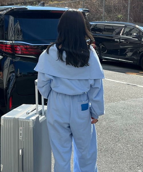 BLUE×PALANG（ブルーパラン）の「SET SWEAT PANTS（スウェットパンツ・レディース・ブルー・FREE）」の2枚目の写真