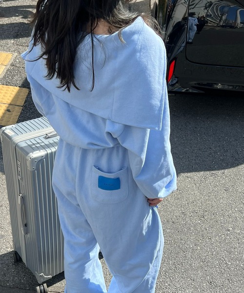 BLUE×PALANG（ブルーパラン）の「SET SWEAT PANTS（スウェットパンツ・レディース・ブルー・FREE）」の4枚目の写真