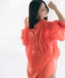 エムエスジーエム 3042MDM101 カットソー 38 オレンジ パフスリーブ ギャザー ITGZCWKALKQW MSGM《エムエスジーエム》正規通販 | 4.444glad / 1万円(税抜)以上送料無料
