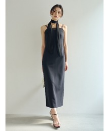 anuans（アニュアンス）の「シアーレイヤーキャミワンピース（Tシャツ/カットソー）」